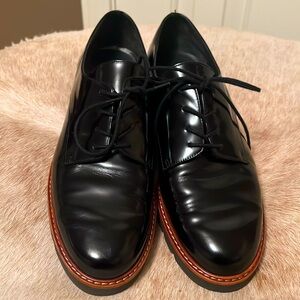 Stuart Weitzman men’s wear inspired loafers.  Size 9.